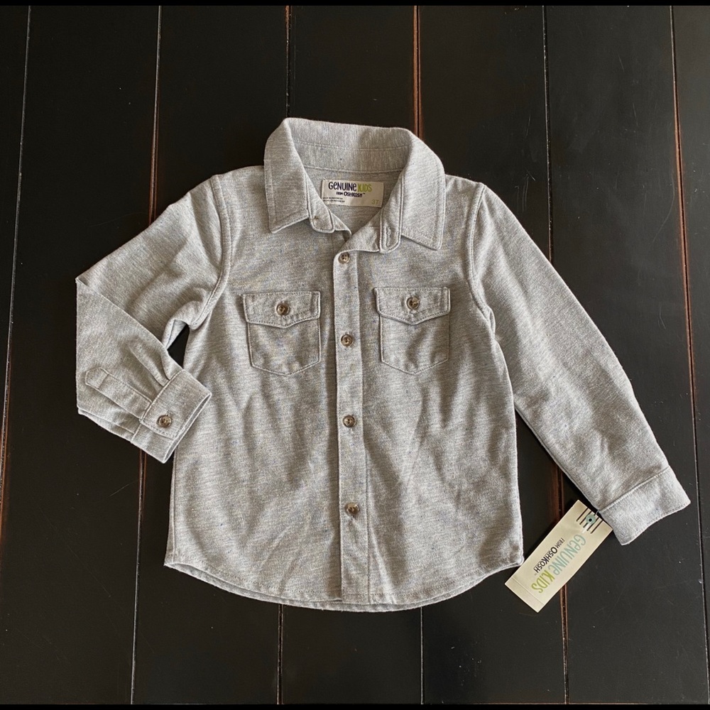 Genuine Kids from OshKosh gray shirt sz 3T
